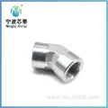 Low Pressure Threaded 45 Degree Elbow Adapter